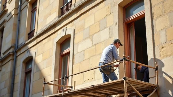 Optimiser vos travaux de façade avec un façadier à Saint-Étienne