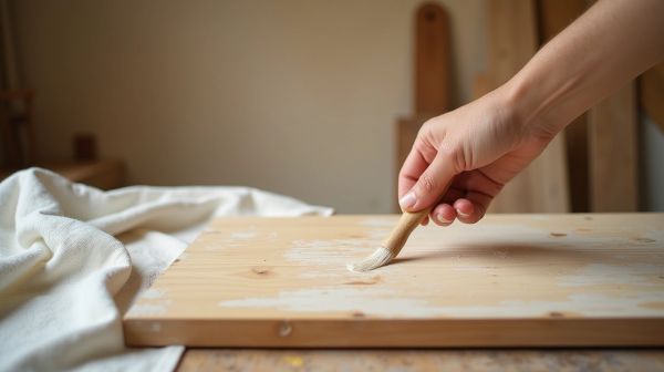 Préparez vos surfaces efficacement avec un apprêt professionnel pour bois